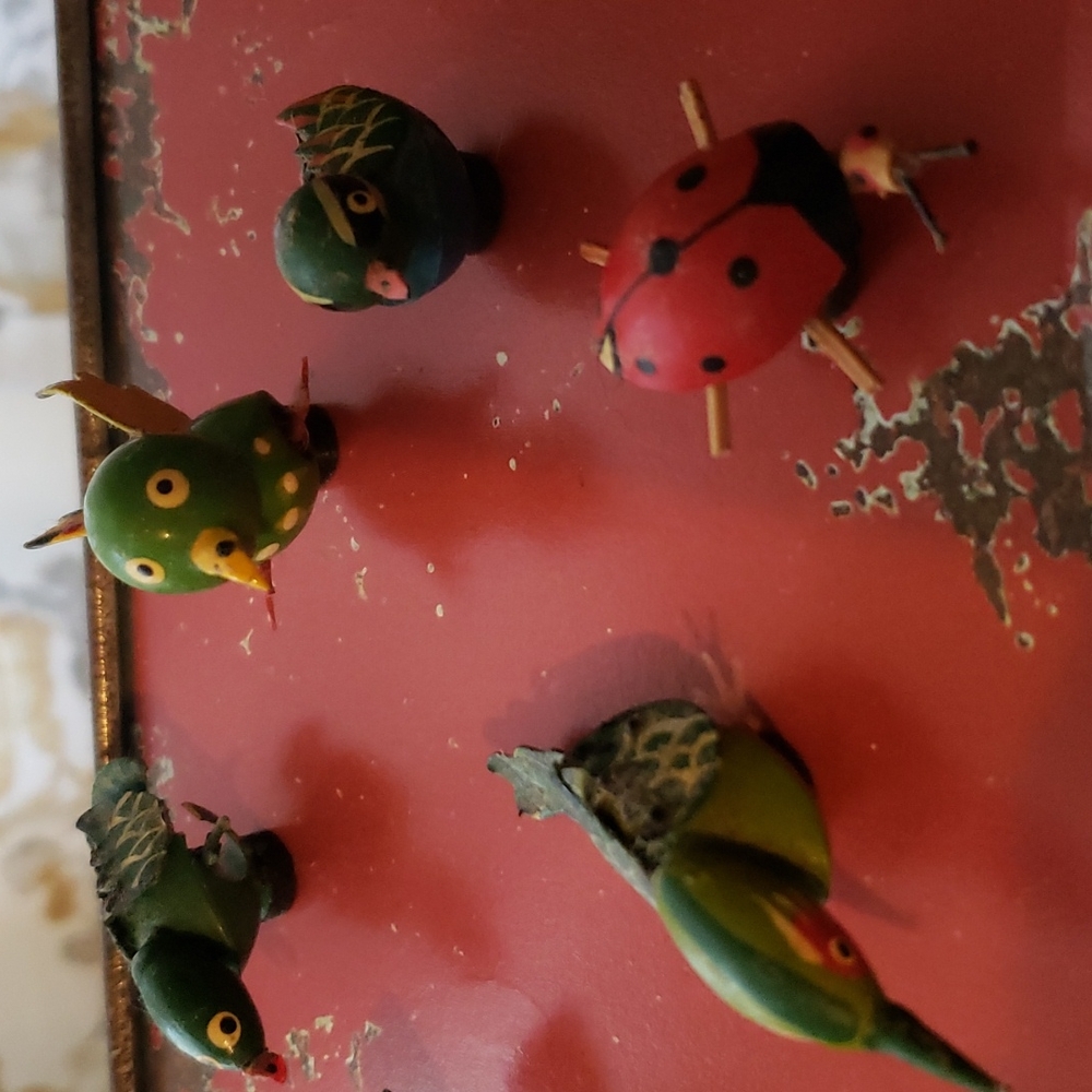 Vintage Hand made Wooden Animals. - Picture 4 of 10